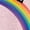 HEATHER PINK, variant on - Snoopy on Rainbow - Women's Short Sleeve Graphic T-Shirt