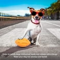 thumbnail image 3 of 1 Uds. Juguetes para perros, pelota de rugby de goma vocalizadora, resistente a mordidas, rechinar los dientes, aliviar el aburrimiento, llamados juguetes para mascotas, 3 of 6