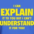 thumbnail image 3 of CafePress - Explain Understand Dark T Shirt - Men's Classic Graphic Cotton T-Shirt, 3 of 4