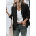 thumbnail image 6 of YAZI Womens Casual Blazers Open Front Long Sleeve Work Office Jackets Blazer, 6 of 8