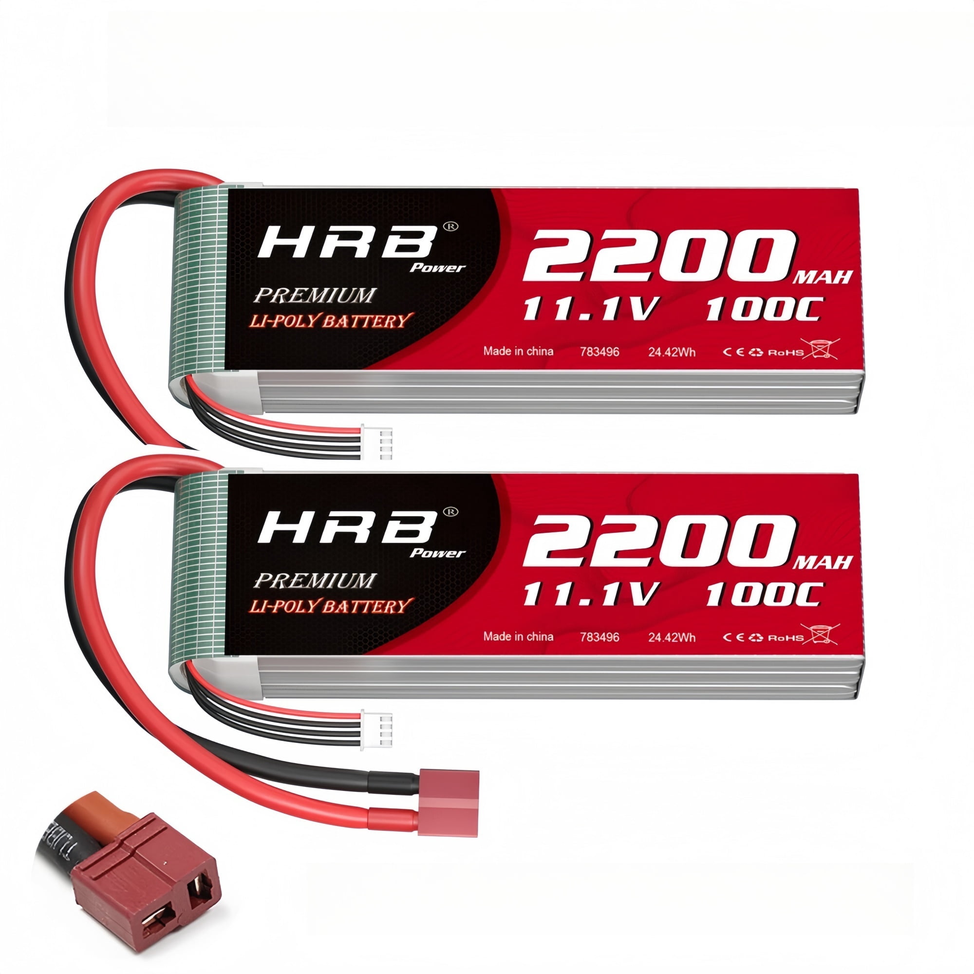 Venom Drive Series 50C 3S LiPo Battery - 5000mAh 11.1V Hardcase For RC Cars & Trucks
