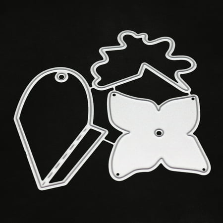 

Drill Bit Set Metal Die Cutting Dies Stencil For DIY Scrapbooking Album Paper Card Decor Craft