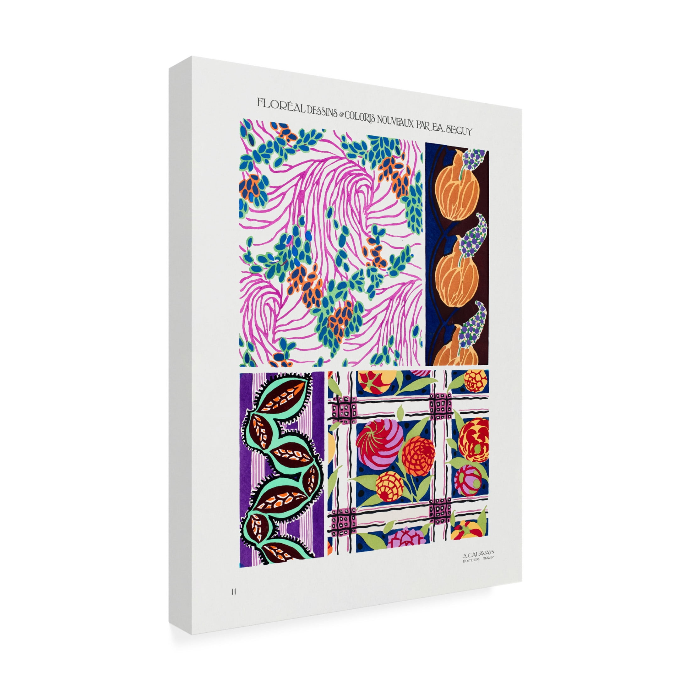Trademark Fine Art Pictufy Pattern 11 Canvas Wall Art