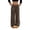 Brown, variant on Leopard Print Pants for Woman High Waisted Baggy Wide Leg Y2k Pant Casual Elastic Waist Trousers with Pockets