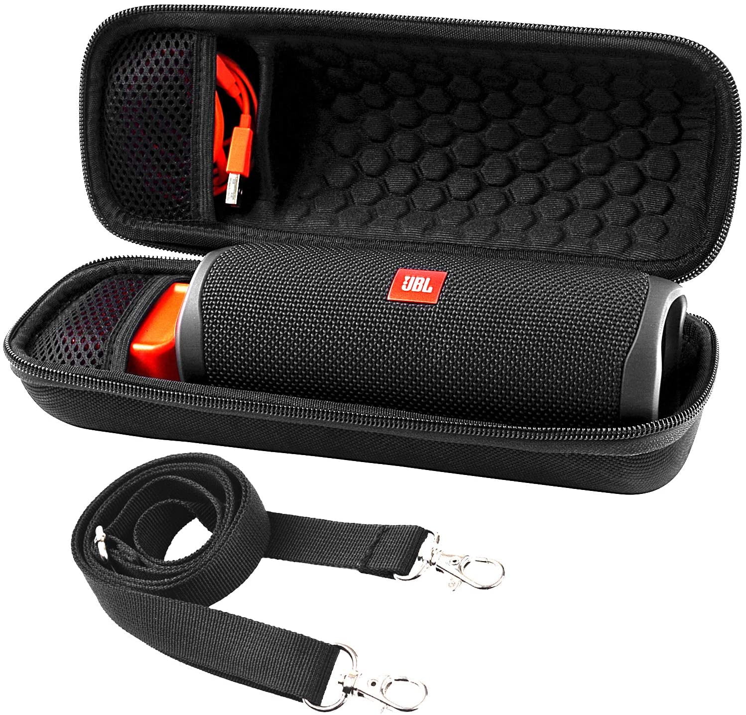 Case for JBL FLIP 5 Waterproof Portable Bluetooth Speaker. Hard Travel