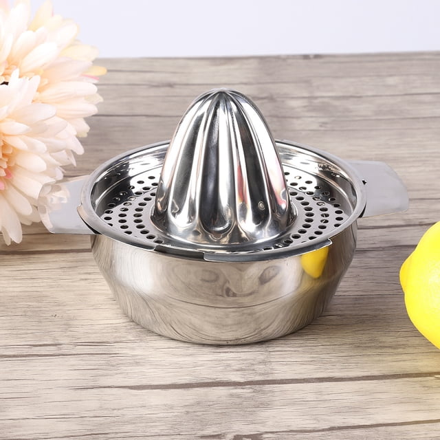 Wchiuoe Durable Juicer, Large Capacity Filtering Function Non-slip Design Fruit Squeezer, Easy To Clean Restaurants For Oranges Families Lemons