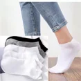thumbnail image 2 of Calcetines Invisible Color Sólido Absorbentes Del Sudor 10pc, 2 of 8