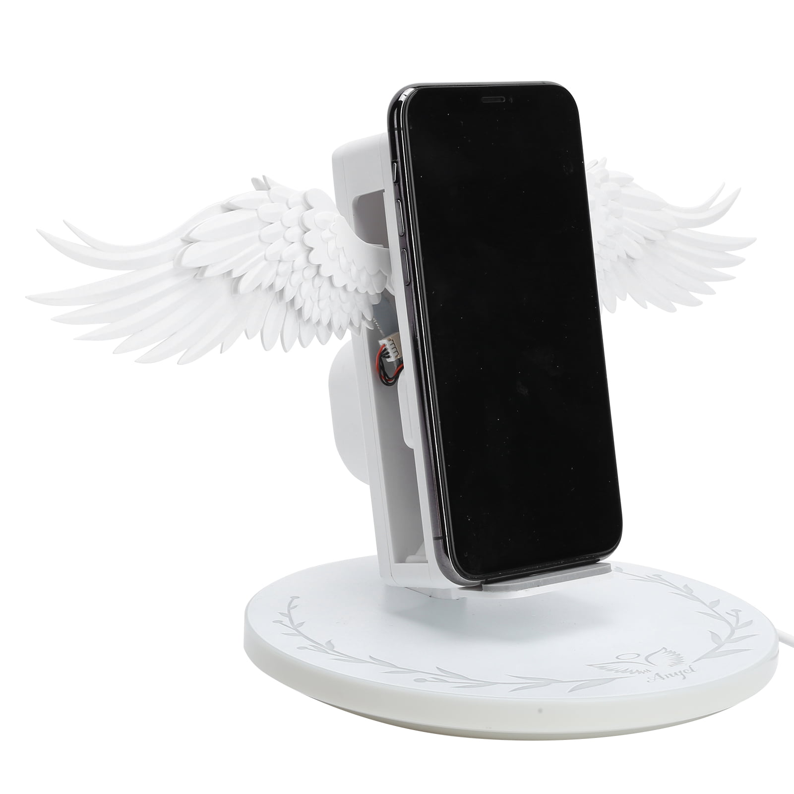 YLSHRF 10W Wireless Charger Angel Wing Style Fast Charging for Mobile Phone  Universal for Office Home,Office Charging Device,Wireless Charger -  Walmart.com