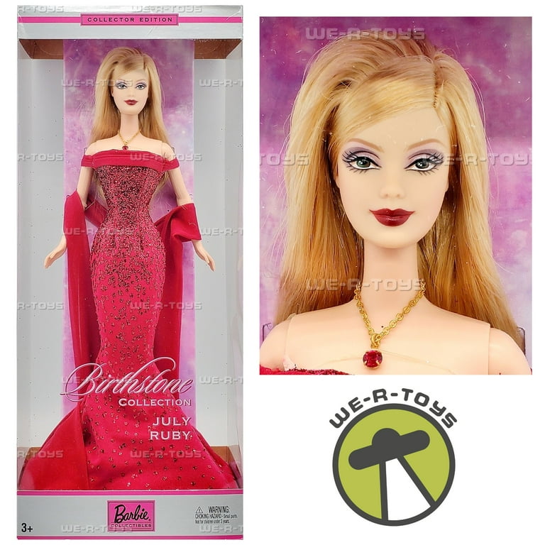 Pre-Owned Barbie Birthstone Collectible: July Ruby
