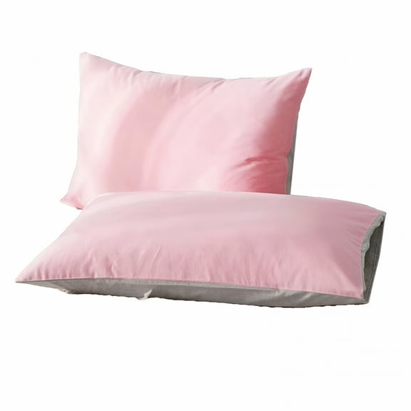 LAMIRO Luxury Goose Feathers Down Pillow Queen Size, Hotel Quality Fluffy Bed Pillow, Soft Pillow for Sleeping, Organic Cotton Cover(5.91X2.76X0.78", Pack of 2)