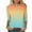 Yellow, variant on Uaswgudfs Tees for Women Trendy Fashion Round-Neck Half Sleeves T Shirt Color Gradient Casual Loose Basic Tops