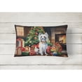 thumbnail image 2 of Chinese Crested Cozy Christmas Throw Pillow 12 in x 16 in, 2 of 4