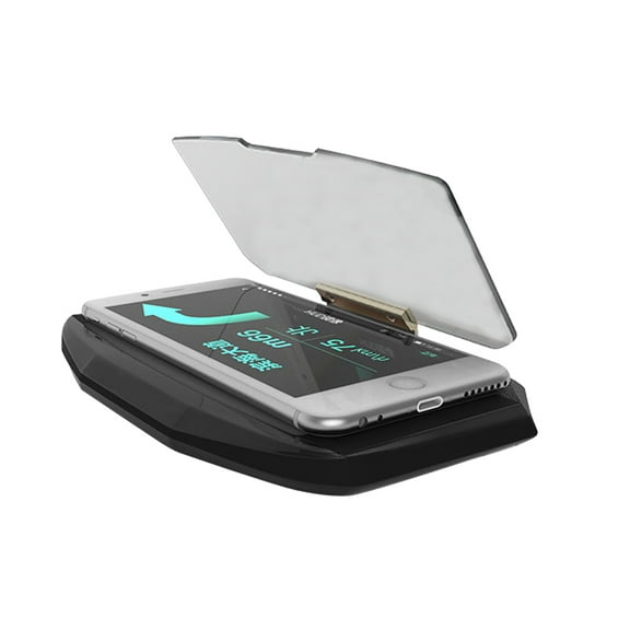 LABRIMP Car Visor Phone Holder Head-Up Display GPS Navigation Phone Holder 1Set