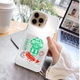 thumbnail image 1 of Manténgase a la moda y protegido: funda de goma para teléfono con estampado de dibujos animados de la edición de Año Nuevo para la serie iPhone, 1 of 3