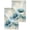Blue, Beige, Gold, variant on Blue Spring Floral Kitchen Dish Towels for Drying Dishes Set of 3, Summer Botanical Elegant Art Waffle Weave Microfiber Hand Tea Bathroom Towels Quick Dry & Absorbent Towel 15.7x23.6