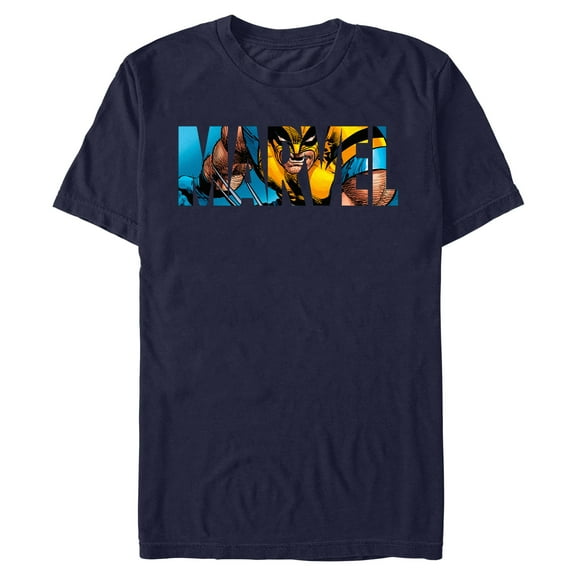 Men's Marvel: X-Men '97 Logan Classic Logo  Graphic T-Shirt