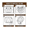 thumbnail image 4 of Refrigerator Storage Tray 360 Rotatable Nonskid Freezer Organizer Fruit Vegetables Storage Containe, 4 of 5