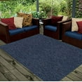 thumbnail image 5 of Ambiant Galaxy Way Pet Friendly Indoor Outdoor Area Rug Petrol Blue - 54" x 108" Half Round, 5 of 5