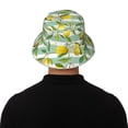thumbnail image 5 of Xecao Lemon Print Men and Women Night Reflective Hat Runner Cap Visor Bucket Hat Boonie Cap, 5 of 6