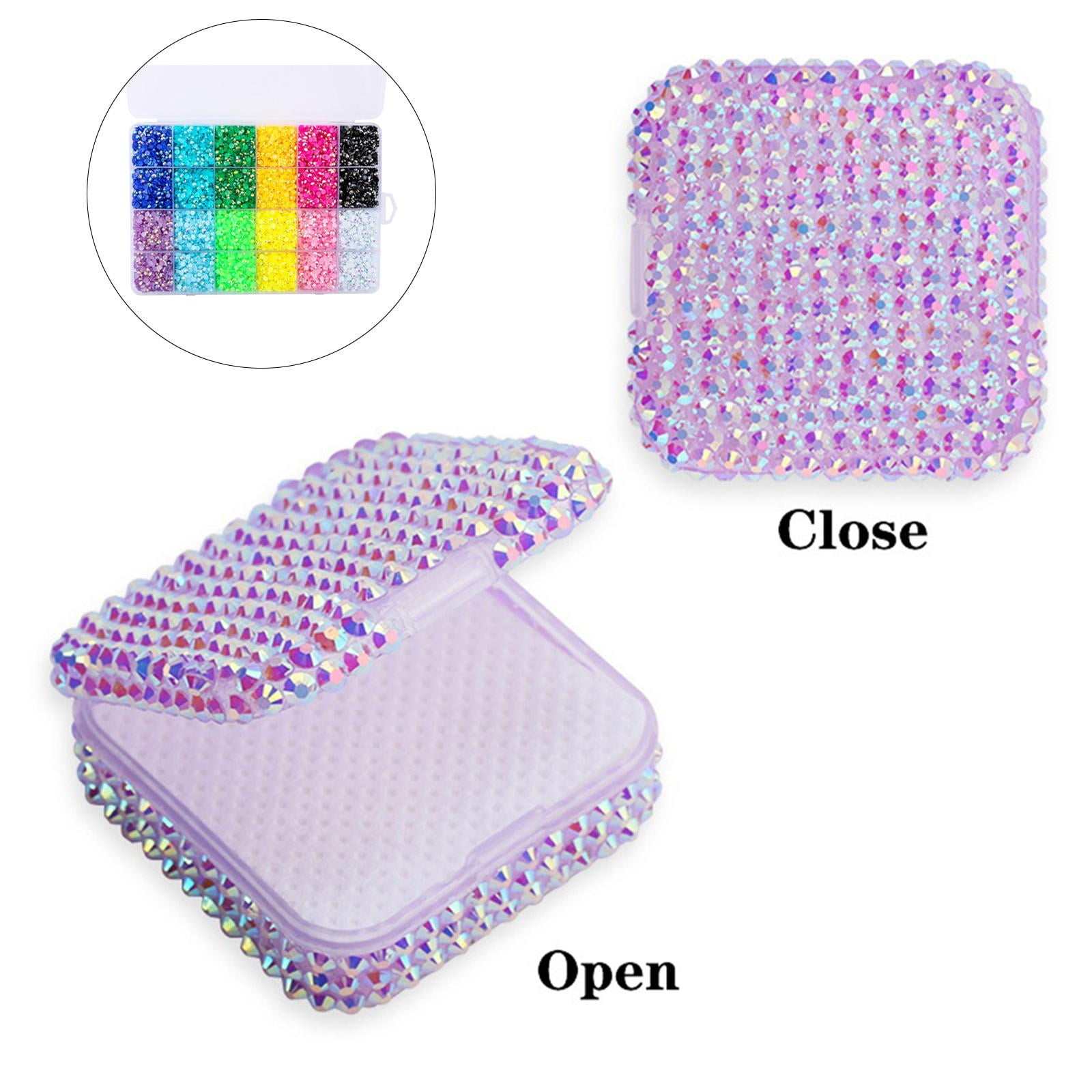 19200pcs s Flatback Round Set for Craft Nail Art 5mm