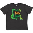 thumbnail image 3 of Inktastic I'm a Big Bro Dinosaur Boys Brother Announcement Youth T-Shirt, 3 of 5