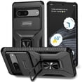 thumbnail image 1 of Funda para GANGXUN Google Pixel 7 - Soporte metálico, Función magnética, Negro, 1 of 5