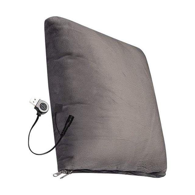 Naiovety Cojín de calefacción eléctrica cuadrado portátil para Hotel, cojín calefactor de velocidad rápida alimentado por USB ajustable, Suministros térmicos