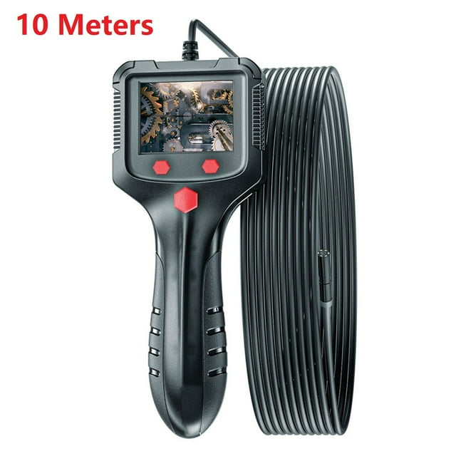 Caméra d'Endoscope Industriel HD 2.4 Po Caméra d'Inspection IPS Borescope pour Tuyaux et Égouts