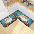 thumbnail image 7 of GZHJMY Kitchen Rug Set of 2, Cute Santa Claus Cushioned Anti-Fatigue Kitchen Mat Non Slip Washable Floor Mat Comfort Standing Mats for Office, Home, Laundry Room Carpet Runner, 7 of 7