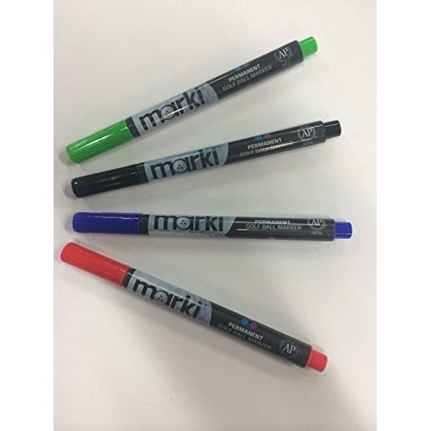 marki permanent golf ball marker 4pack Mixed