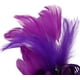 thumbnail image 5 of Broche pequeño con flor y plumas para mujer: pinza y pasador ajustable para bodas y fiestas., 5 of 7