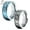 Blue, variant on Tungsten Carbide Wedding Band Ring Unique Celtic Knot Design Mens Womens 8mm I Love You Engraved