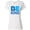 AA-White, variant on Be Kind Logo in Blue Women's T-Shirt