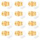 thumbnail image 1 of Fairy Lights SINAMER, funciona con pilas, 20 LED, 7 pies, 12 unidades, 1 of 7