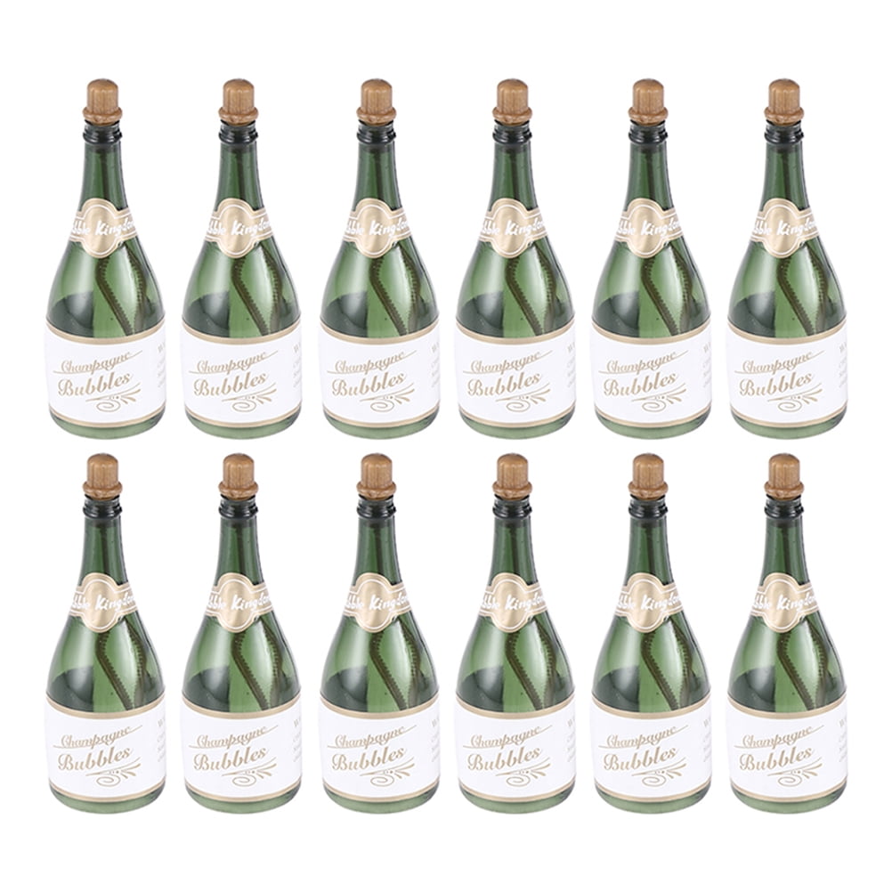 Bubble Wedding Bottle Bubbles Wands Champagne Anniversary Empty