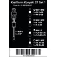 thumbnail image 2 of Set de Destornilladores Wera KRAFTFORM KOMPAKT 27, 7 Piezas, 2 of 9