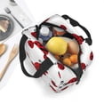thumbnail image 3 of Picia Fly Flying Ladybug Printed Lunch box Lunch bag for Men Women Large Capacity Lunchbox Reusable Lunch Bags Insulated Lunch Bag Lunch Box Cooler, 3 of 6