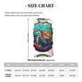 thumbnail image 4 of Rocae Sea Turtle in Coral for Men's Basketball Jersey Lightweight and Breathable Athletic Tank Top,Quick-Drying Sports Jersey 3X-Large, 4 of 9