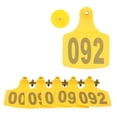 thumbnail image 1 of Ear Tags, Farm Supplies, Marking Equipment For Livestock Yellow,Orange,Green, 1 of 8