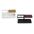 thumbnail image 2 of Soporte de Control remoto, caja de almacenamiento de reloj de gafas de hierro de madera, organizador de escritorio de oficina, almacenamiento de joyas, 2 of 7