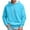 Sky Blue, variant on Vividxx Hoodie For Men Couple Casual Sports Pocket Pullover Solid Color Drawstring Hooded Sweatshirts Comfy Casual Long Sleeve Fashion