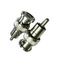 thumbnail image 4 of 5 piezas BNC a RCA RG59 Conectores para Audio Video Càmara Adaptador CUTICAT BNC macho a RCA macho, 4 of 5
