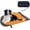 orange, variant on Dog Sleeping Bag Waterproof Pet Bed Soft Warm Dog Cat Mat Cushions with Portable Storage Bag for Indoor Outdoor Travel Camping Hiking Backpacking Grey