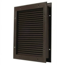 National Guard Louver, No Vision, Dk Bronze,12 x 12 L-700-BFDKB-12x12