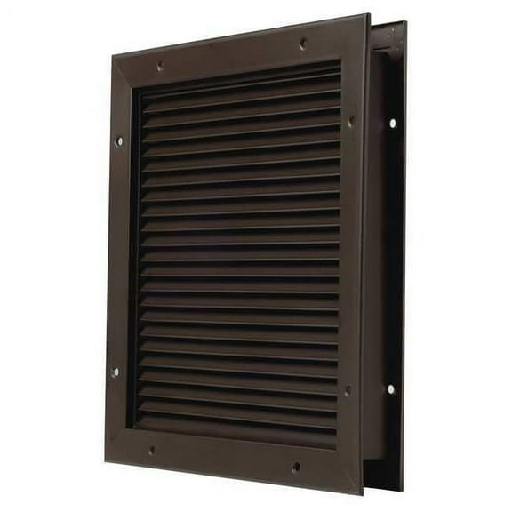 National Guard Louver, No Vision, Dk Bronze,12 x 12 L-700-BFDKB-12x12