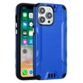 thumbnail image 3 of For iPhone 15 Pro Max METKASE Strong Tough Metallic Design Hybrid in Premium Slide-Out Package - Dark Blue, 3 of 3