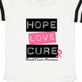 thumbnail image 3 of Inktastic Breast Hope Love Cure Gift Baby Boy or Baby Girl Bodysuit, 3 of 4