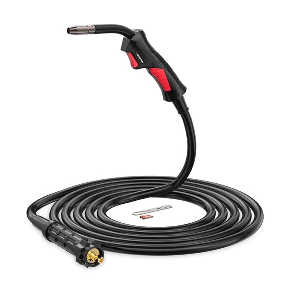 ARCCAPTAIN MIG Welding Torch, Mig200 Welding Torch, Copper Cable, Mb15 180 Ampere 15ak Mig Welding Torch