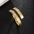 thumbnail image 4 of Ayatul Kursi Scripture Open Ring Quran Islamic Muslim Adjustable Ring Arabic Language Jewelry Women Gift, 4 of 5