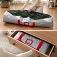 thumbnail image 3 of Qwtwty Large Capacity Christmas Tree Storage Bag, Heavy Duty Waterproof Storage Container with Reinforced Handles, Zippers and Wide Opening for Xmas Trees, 3 of 7